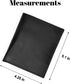 Genuine Leather Large Hipster Bifold Credit Card Id Men's Wallet...