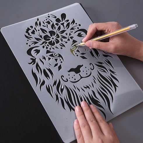 7.5mil Blank Mylar Sheets for Stencil, 8PCS 12x24 inch Milky Translucent PET Blank Stencil Making Sheet, Blank Mylar Templates for Cutting Machine...