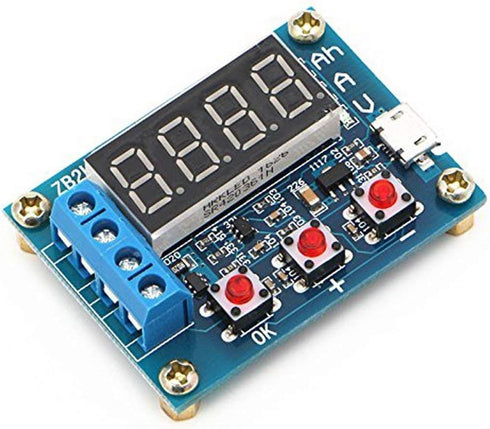 HiLetgo Battery Capacity Meter Discharge Tester Analyzer 1.5V-12V Battery Capacity Meter Discharge Tester...