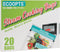 20×Steam Cooking Bags Microwave Steamer Bags for Vegetables,Potatoes and Meat (1)...