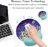 Galaxy Space Ergonomic Mouse Pad with Wrist Support,Non-Slip Rubber Base Mouse Pad for Laptop, Anime Mouse Pad, Pain Relief Mouse Pads for Desk fo...