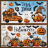 Horaldaily 83 PCS Halloween Window Cling Sticker, Ghosts Pumpkins for Home Party Supplies Shop Window Glass Display Decoration...
