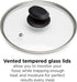 Ecolution Artistry Nonstick Sauce Pan, Easy To Clean, Comfortable Handle, Even Heating, Dishwasher Safe Pots and Pans, 2-Quart, Black...