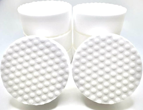 Refill Pack of 12 Drill Powered 3.5” Magic Sponge Erasers | Compatible with RotoEraser | 25% Thicker Ultra Durable Melamine Cleaning Eraser Pads f...