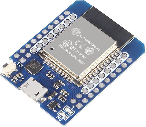 D1 Mini NodeMCU ESP32 ESP-WROOM-32 WLAN WiFi Bluetooth IoT Development Board 5V Compatible for Arduino (3pcs)...