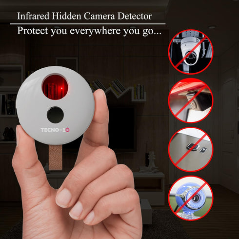 Hidden Camera Detectors SpyFinderX Spy Camera Detector for Hotel, Travel, Office, meeting rooms, Spy Camera Finder Locates Hidden Camera With Infr...