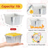 LNYZQUS 1 LB Foil Small Cake Pans 50pcs, Disposable Bread Loaf Pans Mini Baking Tins for Homemade Bread,Square Aluminum Loaf Baking Pans Individua...