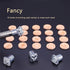 PH PandaHall 32 pcs Stainless Steel Leathercraft Metal Insect Theme Stamps Punch Set Tool with 1 pc Handle for Leather Craft Belt Bag Craft DIY Je...