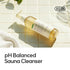 pH Balanced Sauna Facial Cleanser 6.76 Fl. Oz. 200ml | Low pH Face Wash with Green Tea, Refreshing & Moisturizing finish, Gentle Gel Cleaning, Kor...
