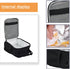 Lunch Tote, 2019 Upgrade Insulated Football Lunch Bag- Waterproof Reusable Lunch Box Portable Meal Bag Ice Pack for Kids Boys Girls -Black...