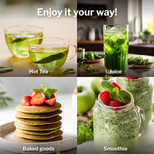 Opportuniteas Organic Kidney Cleanse Detox & Repair Tea - Matcha Green Tea, Cranberry, Lemon & Ginger. 4 Cleansing Superfoods for Drinks. Vegan & ...