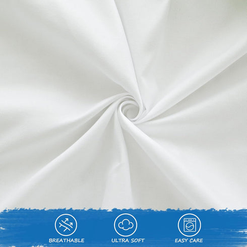 Nap Mat Sheet 24" x 48" x 4" Fitted Elastic Corners Preschool Day Care Rest Nap Mat Cover, Soft & Breathable Baby Sheets for Regalo My Cot Portabl...