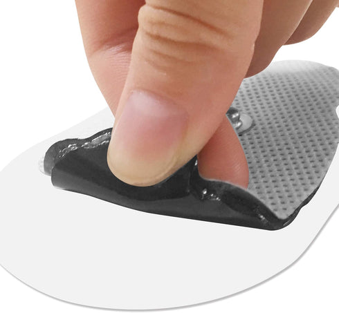 Easy@home 16 2"x3" Reusable Adhesive Electrode TENS Pads for TENS Electronic Pulse Massager in Hand Shape, 510K Cleared for Over The Counter (OTC)...