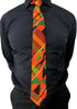 African Kente Tie, Ankara Tie, Afrocentric Necktie, Choir, Black History Tie, African Fabric Men Accessory...