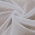 ZebraSmile 1 Panel Tab Top Voile Sheer Curtain Loop Sheers for Living Room Divide Drape Bedroom Small Window Drape White 69(H) X55(W) in...