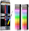 LIGHTSABER CHOPSTICKS LIGHT UP STAR WARS CHOPSTICK LED Glowing Light Saber Chop Sticks REUSABLE Sushi Sabers Cool Fun Geeky STARWARS Chop Stick Se...