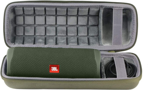 co2CREA Hard Travel Case Replacement for JBL Flip 6 FLIP 5 Waterproof Portable Bluetooth Speaker (Green Case)...
