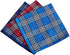 RDS HANKYTEX Men's Handkerchiefs 100% Cotton Checker Pattern 6 Pieces …...