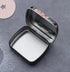 4 Pcs Small Storage Box Metal 6 x 5 x 1.5 cm Rectangle Empty Hinged Tins with Lid Organizers Containers for Earring Crafting Jewely Pills Home Hoo...
