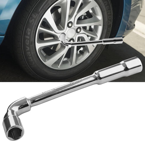 10mm Metric L Shaped Angled Hex Socket Wrench, Double-Head Elbow Hex Wrench for Mechanic Repair Tool 1Pcs...