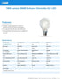 Feit Electric A21 LED Light Bulbs, 100W Equivalent, Dimmable, E26 Standard Base, 90 CRI, 1600 Lumens, 5000K Daylight, 13 Years Lifetime, Frosted W...