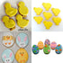 Easter Cookie Cutter Set - 7 piece - Egg, Carrot, Bunny, Flower, Chick, Bunny Face and Butterfly...