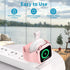 Apple Watch Charger Portable Magnetic Fast Charging, USB Wireless Charger Travel Cordless Charger with Light Weight Quick Charge Compatible with A...