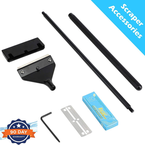 Algae Scraper for Glass Aquariums, Fish Tank Cleaner, Aquarium Algae Scrapers with 10 Stainless Steel Blades....