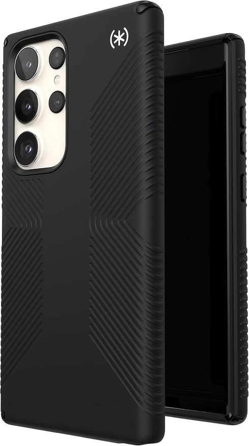 Speck Presidio 2 Grip Samsung Galaxy S23 Ultra Case - Drop & Camera Protection, Soft-Touch Secure Grip, Wireless Charging Compatible, Shock Absorb...