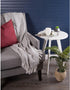 DII Diamond Throw Collection Woven Cotton, 50x60, Mineral Gray...