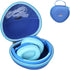 Aproca Blue Hard Storage Case, for Clever Kids Bluetooth Headphones BTH18 and Accessories...