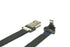 Long Flat Slim Ribbon Micro USB Cable Soft Micro USB 90 Degree Angled Male to Standard USB A Male Straight for sync and Charging Gimbal rig Black ...