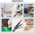 Cordless Soldering Iron Kit, USB Rechargeble Soldering Gun, 3 Temperature Adjustable Rapid Heat 620-840°F, Portable Soldering Iron Pen for Electro...