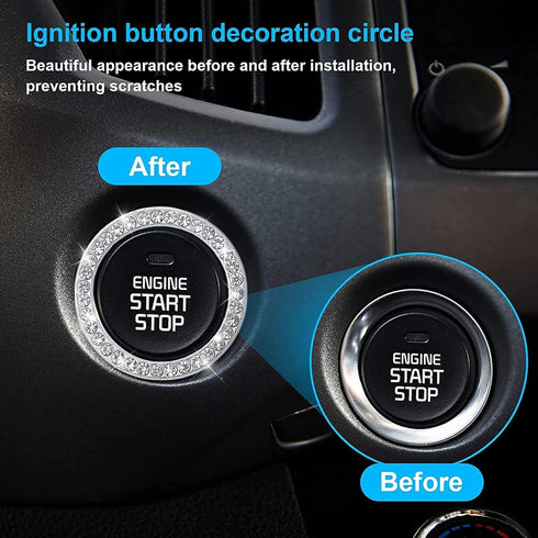 9 Pieces Fluffy Steering Wheel Covers Set, YSLSLOO Furry Steering Wheel Cover for Women Fashion Steering Wheel Cover Soft Steering Wheel Protector...