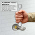 Plumbing Tools Angle Stop Wrench Kit, Angle-on Wrench Professional Plumber Wrench Tools for Installing New Compression Angle Stop and Removing the...