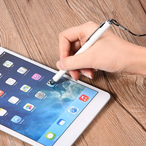Stylus Pen, Universal Capacitive Touch Screen Stylus Pen with Spring Rope Fixing Base, Stylus Touch Pen for Mobile Phone/Tablet/etc......