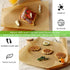 QYH 100 Pcs Parchment Paper Sheets for Baking, 8x12 Inches Unbleached, Precut Parchment Paper for Baking Cookies, Frying, Air Fryer, Cooking, Gril...