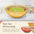 Melamine Bowls with Lids - 4 BPA Free Nesting Bowls with (New and Imporved) Lids Set for Indoor & Outdoor Dining - Sturdy, Lightweight, & Top Shel...