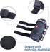 Xislet Portable Speaker Mount Compatible with Golf Cart Accessories Club Cart/EZGO/Bike/Moto/ATV Removable Bluetooth Wireless Speaker Holder Strap...