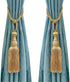 Selling Wonderful Curtain Holdbacks Curtains Tiebacks Home Decorative Braided Buckle Fastener Accessories Window Drapery Ball Tassels Tiebacks, Se...