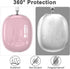 Case Cover for AirPods Max Headphones, Clear Soft TPU Earcup Cover for AirPods Max, Anti-Scratch Transparent Accessories Skin Protector for Apple ...