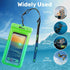 Waterproof Phone Case and Lanyard - Excellent Waterproof Protection - Floats in The Water Green...