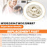Upgraded W10528947 Washer Basket Driven Hub Kit by Beaquicy - Replacement for Whirl-pool Ken-more May-tag Washers - Replaces W10396887 AP5665171 mvwc360aw0 mvwx655dw0 mvwc555dw1 wtw5000dw1 mvwc465hw2