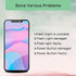 Power Button Flash Light Flex Cable Replacement Parts for iPhone X On/Off Switch Control FlashLight Ribbon Mic for iPhone 10 with Pre-Installed Me...