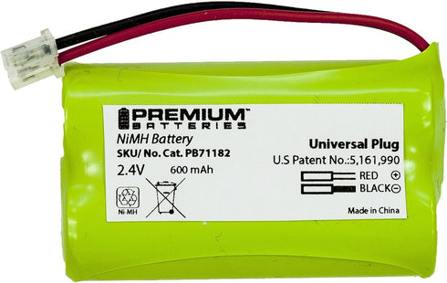 HHR-P104 Universal Cordless Phone Replacement Battery...