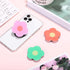 Weewooday 3 Pieces Phone Grip Holder Daisy Flower Expandable Collapsible Phone Holder Self Adhesive Cute 2D Grip Stand Holders for Smartphone Cell...