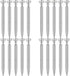 PASISIBICK 20 Silver Diamond Pens Cute Beautiful Ballpoint Pens for Women Wedding Coworkers Crystal Gifts(20 PCS)...
