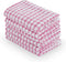 uxcell Cotton Terry Small Kitchen Dish Cloth, Absorbent and Quick Drying Cleaning Dish Rags, 15 x 10.5 Inches, Pack of 6, Pink...