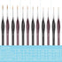 2 Pack Detail Paint Brushes Set, SourceTon Artist Paint Brushes Painting Supplies for Art Watercolor Acrylics Oil- 6 Pieces for Each Set- Black & ...
