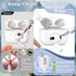 R-fun Compatible with AirPods 3 Case Cover, Silicone Protective Accessories Skin with Keychain Compatible with Apple AirPod 3rd Generation 2021 fo...